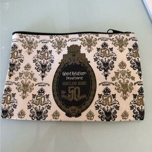 Haunted Mansion 50th anniversary pouch